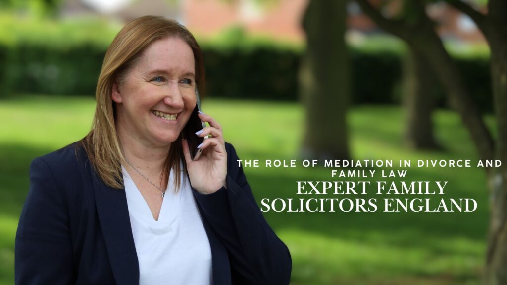 Mediation in Divorce and Family Law